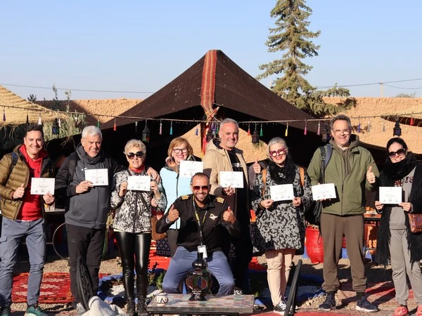 our passengers with their qualigrafied flight certificate