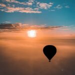 Foggy Heights: A Desert Air Balloon Journey Above the Clouds